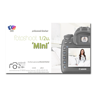 fotoshoot Mini (pakket)
